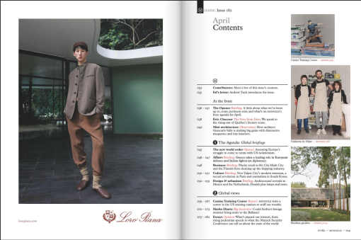 Monocle April 2025 - Issue 182 - Hình ảnh 2